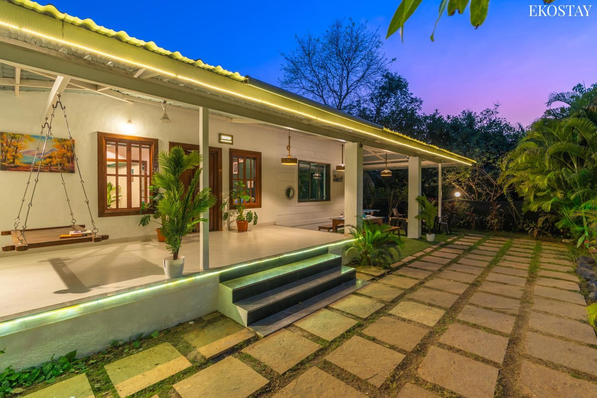 Eko Stay- Casa Polo Villa Alībāg Esterno foto
