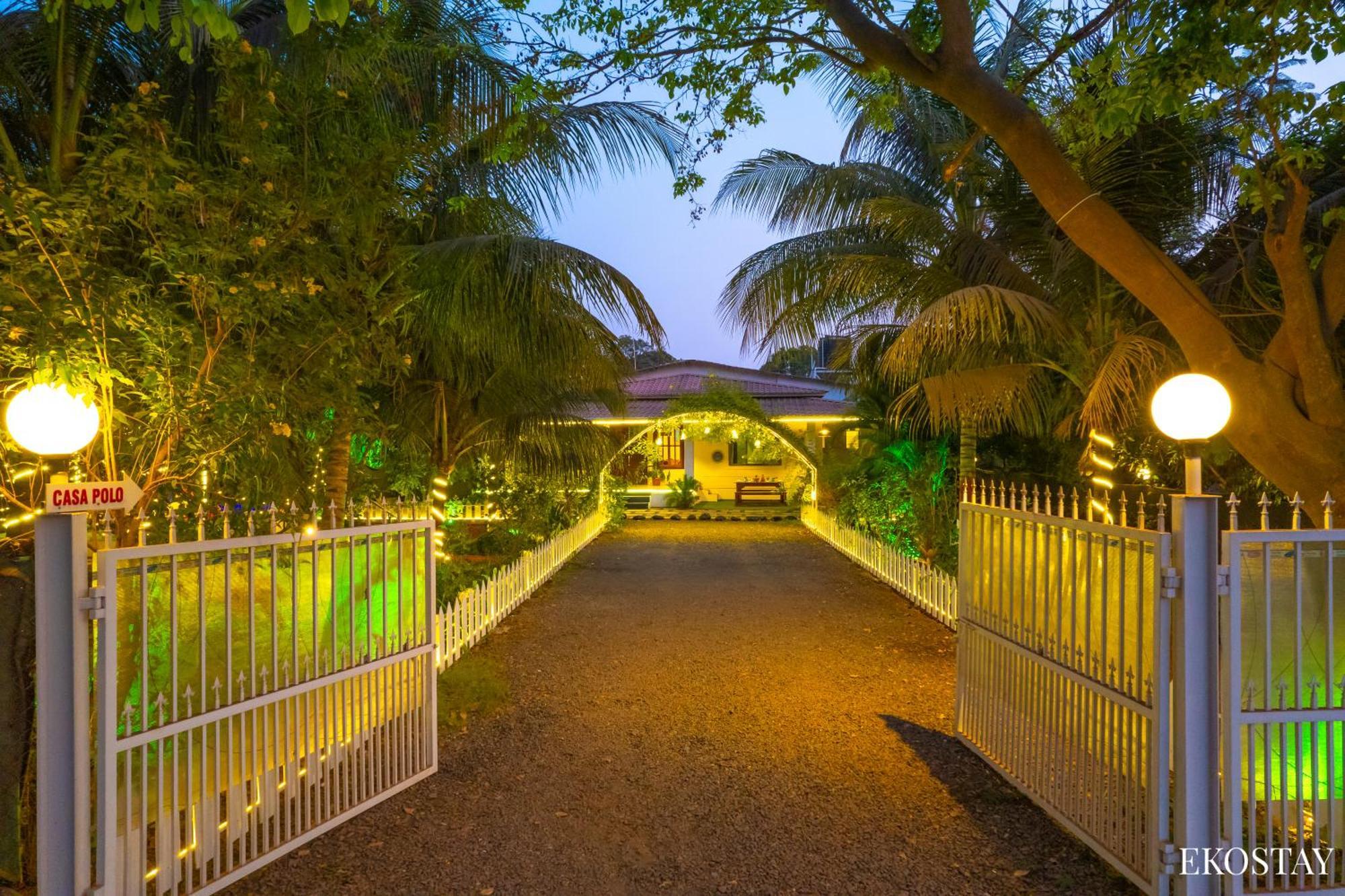 Eko Stay- Casa Polo Villa Alībāg Esterno foto